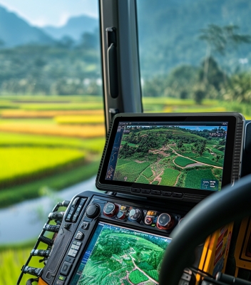 ONERugged V10J Автомобильный ПК расширяет возможности интеллектуального управления складом с помощью многоконечных оцифрованных вилочных погрузчиков