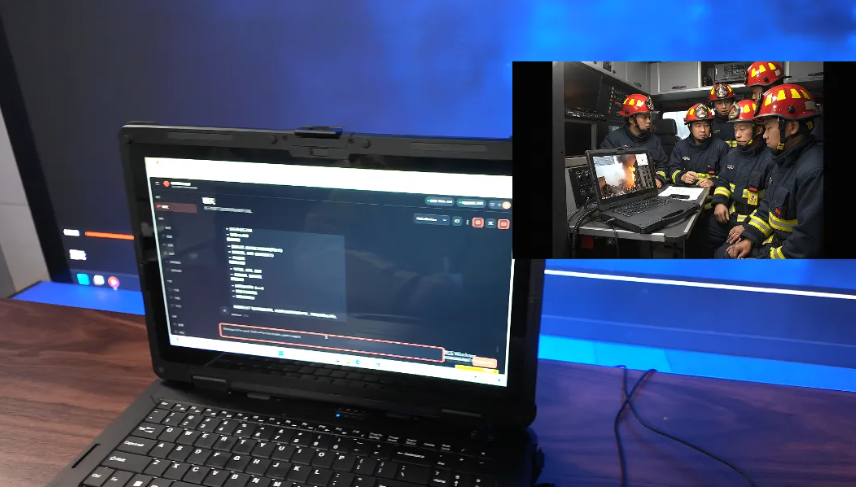 Onerugged  rugged ПК с ИИ allows OpenClw to integrate mapping, GPS positioning, and supply data to generate optimal rescue routes