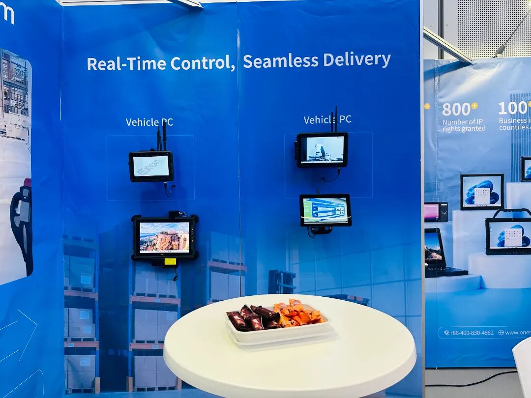 onerugged Терминалы, установленные на транспортном средстве: прочный компьютер для вилочного погрузчика onerugged Терминалы, установленные на транспортном средстве: прочный компьютер для вилочного погрузчика