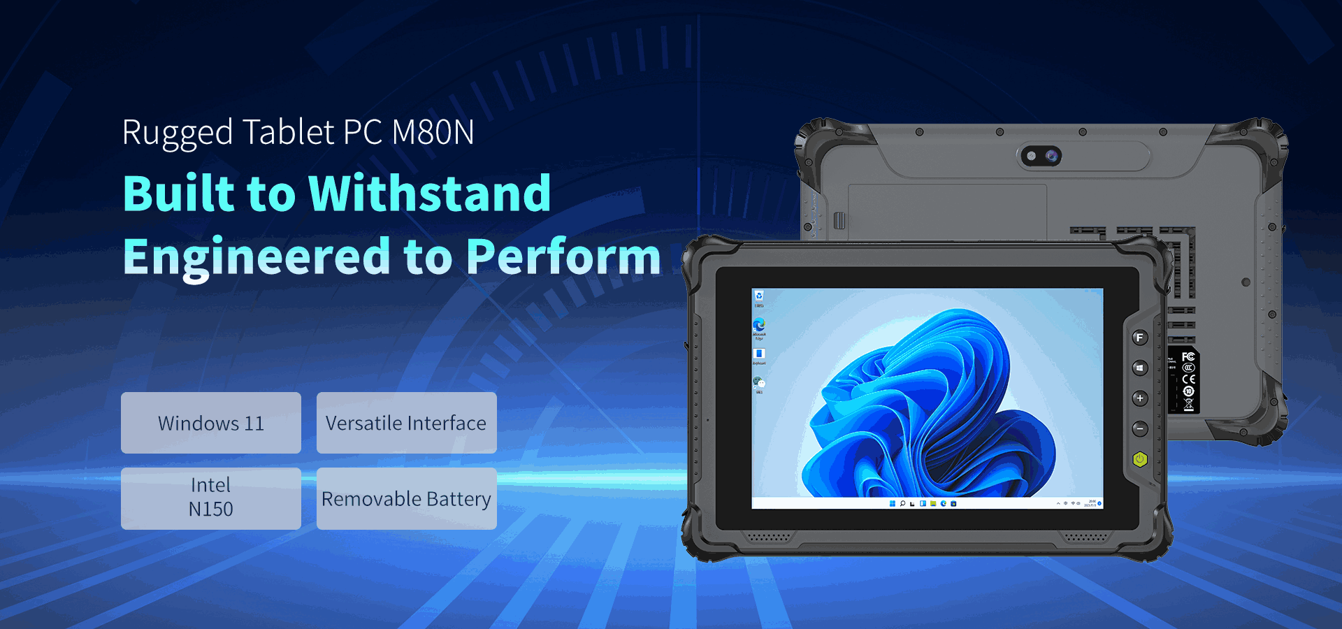Rugged Tablet PC M80N | Onerugged