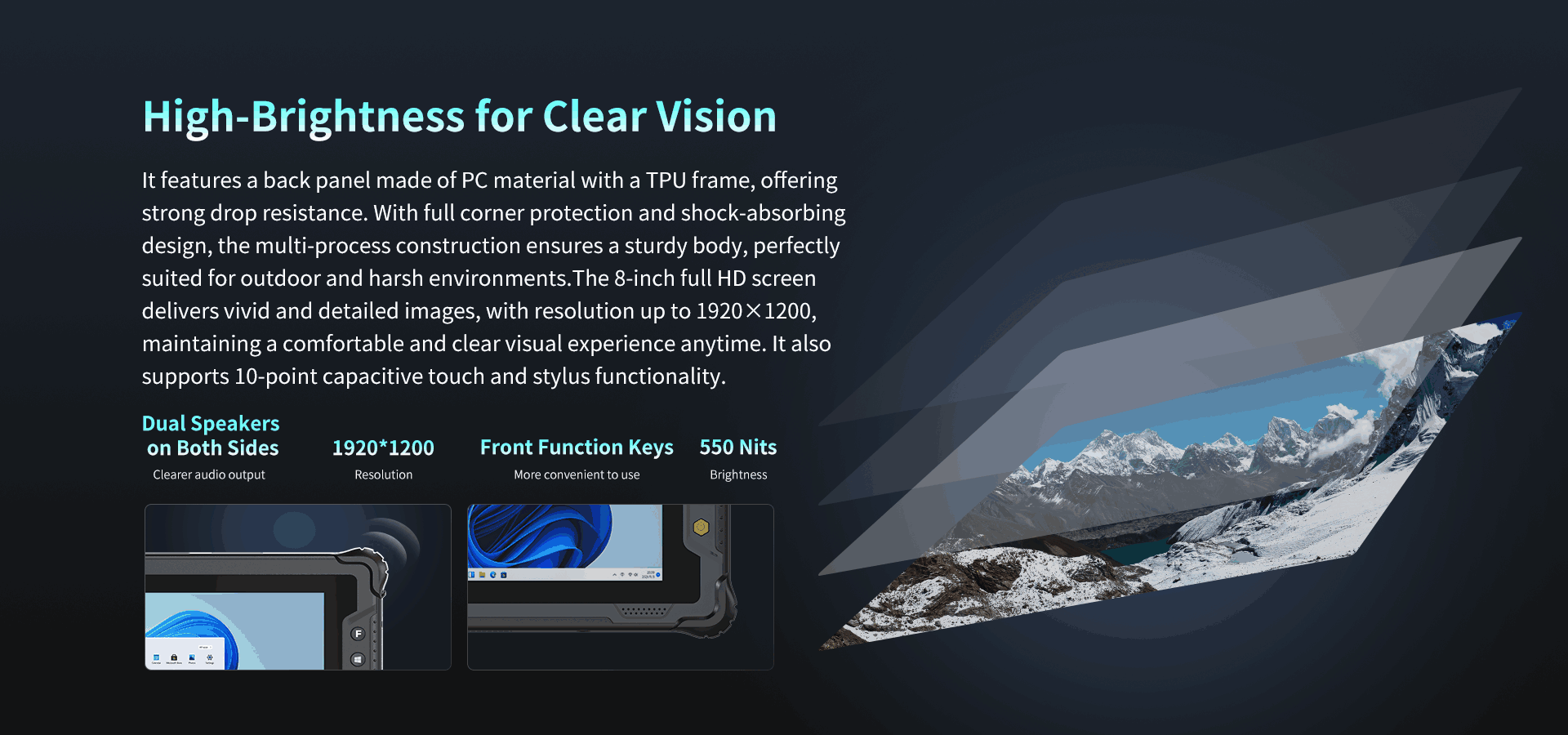 High-Brightness for Clear Vision
