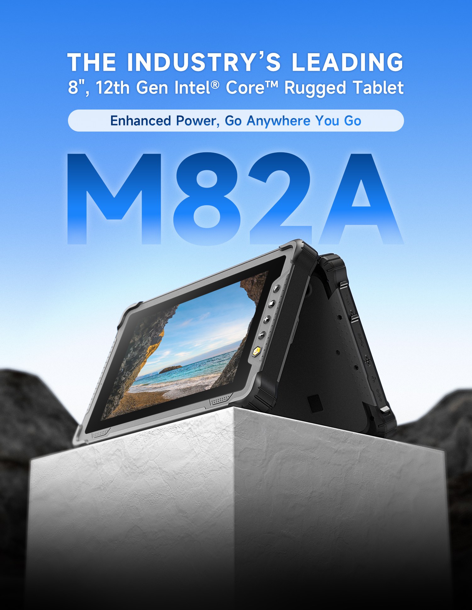 8” Rugged Tablet PC Built to Conquer Any Task M805Q